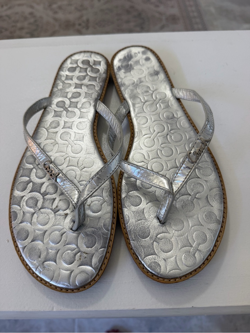 Coach sandals size 10